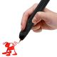 3Doodler Create+ 3D Printing Pen for Teens, Adults & Creators! – Black (2020 Model) – with Free Refill Filaments + Stencil Book + Getting Started Guide