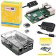 CanaKit Raspberry Pi 3 B+ (B Plus) with Premium Clear Case and 2.5A Power Supply