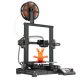 Voxelab Aquila 3D Printer with Carbon Crystal Silicon Glass Plateform,Fully Open Source and Resume Printing Function Build Volume 220x220x250mm